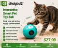 3. 𝐝𝐡𝐝𝐠𝐛𝐝𝟐™ Interactive Smart Pet Toy Ball