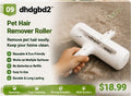 9. 𝐝𝐡𝐝𝐠𝐛𝐝𝟐™ Pet Hair Remover Roller